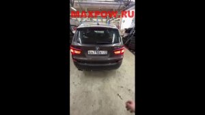 Замена электроприводов багажника на BMW X3 F25 2009-2017.