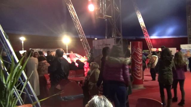 В фойе цирка.  IV Festival Internacional del Circ Ciutat de Figueres 2015