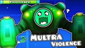 Multra Violence | "Mulpan Challenge #25" | Geometry dash 2.11Мультра | "Испытание Малпана #25