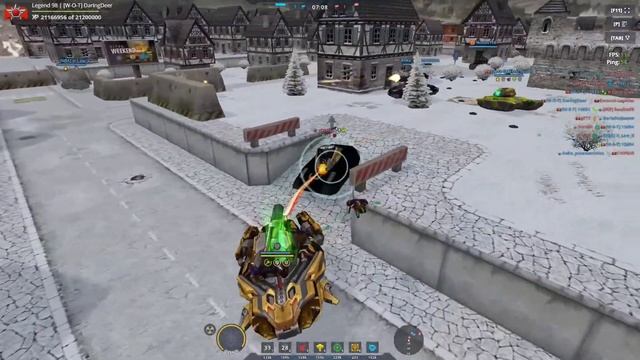 Hammer Blunder & Isida Vampire/Paladin/Crisis on Cologne CTF | Tanki Online | танки Онлайн смотреть онлайн