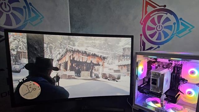 Тестирование ПК за 48к в игре RDR2 в 2к на высоких настрой? смотреть онлайн