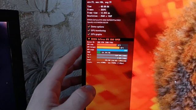 Обзор RTX 2060 SUPER MLLSE Тест Температур! (FurMark 2) смотреть онлайн