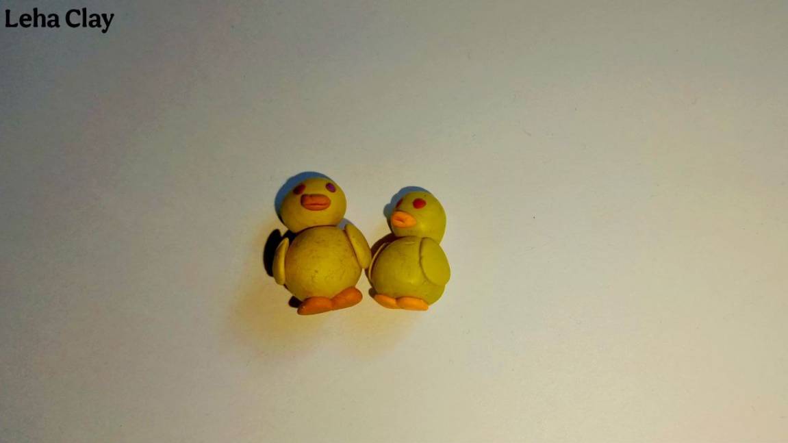 Как слепить Уточек из пластилина / Утка из пластилина / как сделать Утку поэтапно легко и просто смотреть онлайн