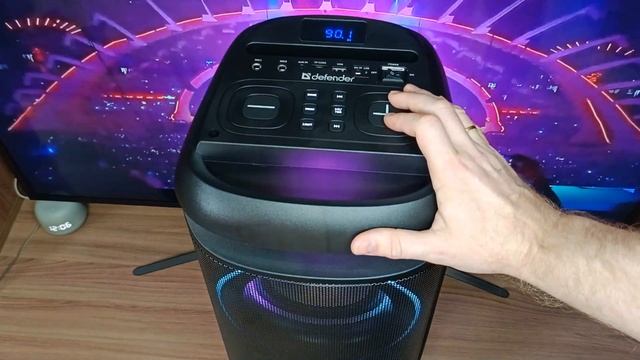 Defender Explode Мощная Bluetooth колонка для вечеринок смотреть онлайн