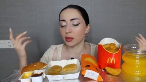 А КОГДА ЗАМУЖ? MCDONALS Mukbang 🌸 Ayka Emilly