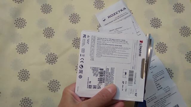 Розпакування карти пам'яті Kingston SDXC 128GB Canvas Go! Plus Class 10 UHS- смотреть онлайн