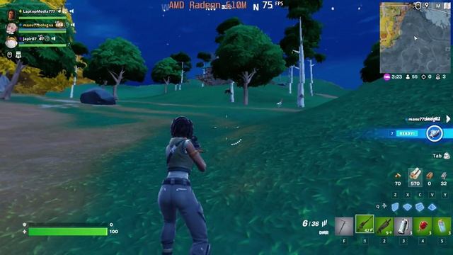 🎮 AMD Radeon 610М - Fortnite Gameplay Benchmarks (1080p)