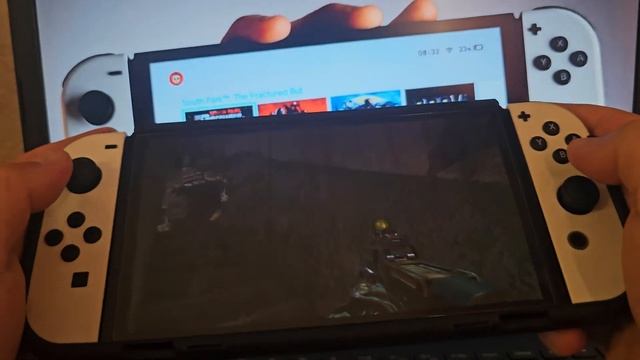 Давайте поиграем в игру Метро 2033 на Nintendo Switch OLED в 2024 го? смотреть онлайн