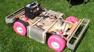 Робот газонокосилка своими руками