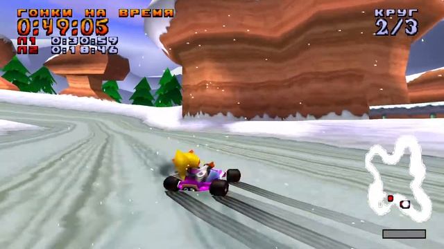 Crash Team Racing Утёс бури