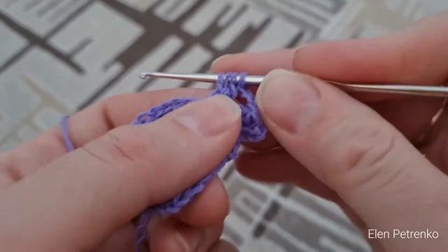 Цветок крючком / цветочный мотив крючком простой / самый простой / сможет даже начинающий смотреть онлайн