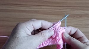 Как связать шишечки спицами.