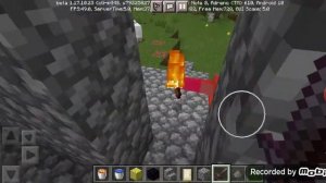 как построить башню из воды и лавы в minecraft