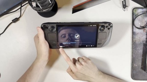 Распаковка Steam Deck Oled 512 gb. Первый запуск, не большой обз?