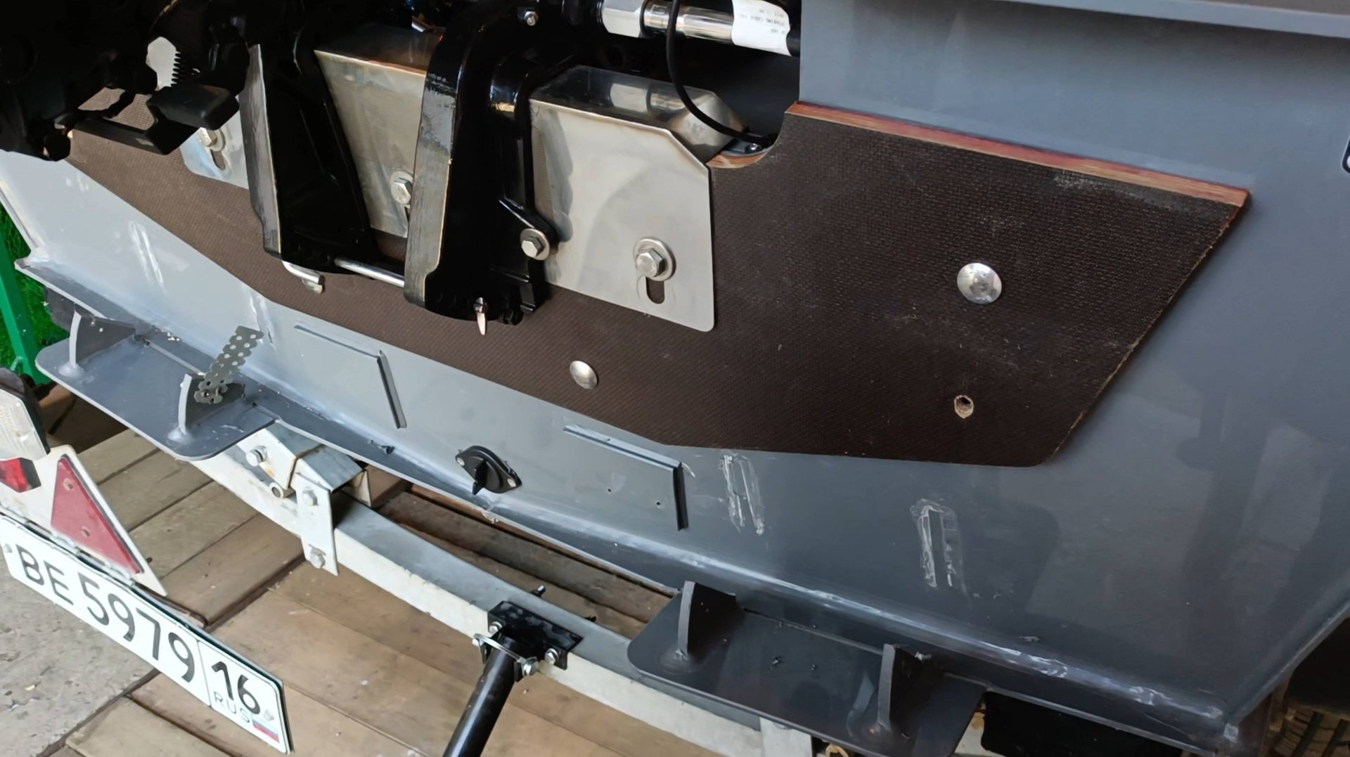 Новые транцевые плиты, доработки