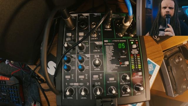 Обзор и Тест микшера Mackie ProFX6