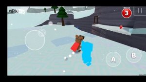 Как пройти миссию Тристопио паркур в Снежной Долине. Super Bear Adventure 🐻