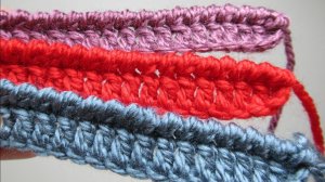 Как вязать "рачий шаг" крючком