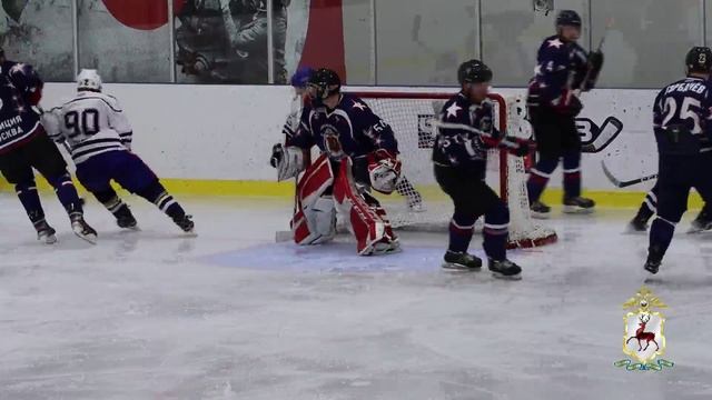 Сборная московской полиции победила в открытом турнире МВД России по хоккею с шайбой смотреть онлайн