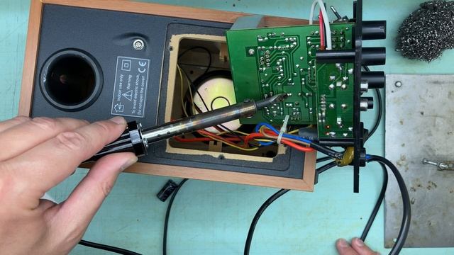 РЕМОНТ ЗВУКОВЫХ КОЛОНОК «SVEN» SPS-611 (СИЛЬНО ГУДЯТ)