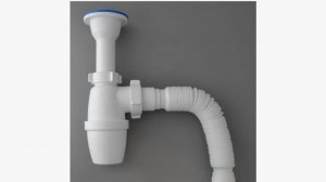 Как собрать и установить сифон на раковину.