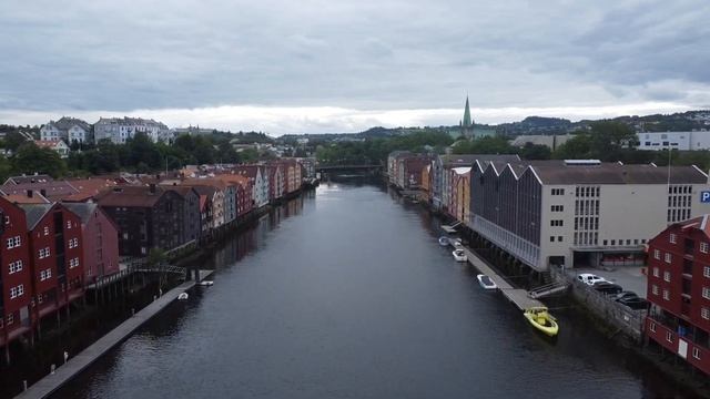 Trondheim City in Trøndelag, Norway / Тронхейм Норвегия смотреть онлайн