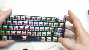 Клавиатура DEXP Tanto RGB. Замена кнопок.