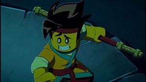 Lego Monkey Kid на русском | Monkie Kid и Ink Demon сцена