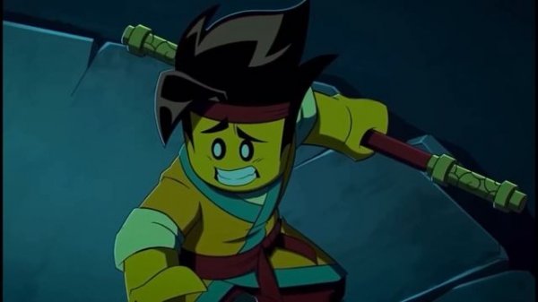 Lego Monkey Kid на русском | Monkie Kid и Ink Demon сцена