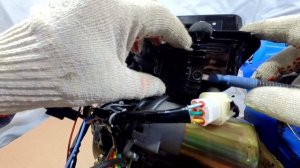 подключение электростартера на SnowHunter sport