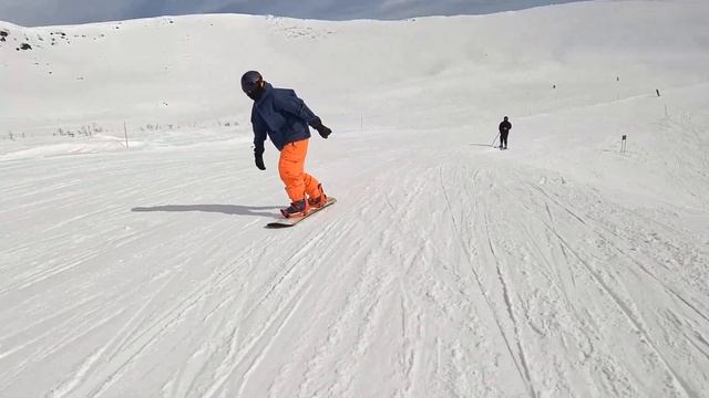 Хибины Кировск. ГК BigWood. 24 апреля 2023. Трасса 23.