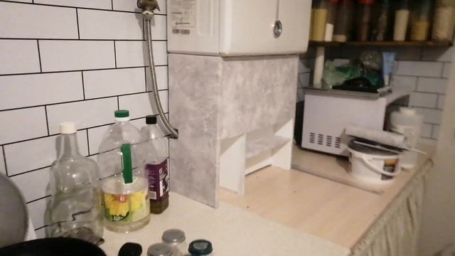 DIV бюджетный ремонт кухни своими руками. часть 2))🔨💪
