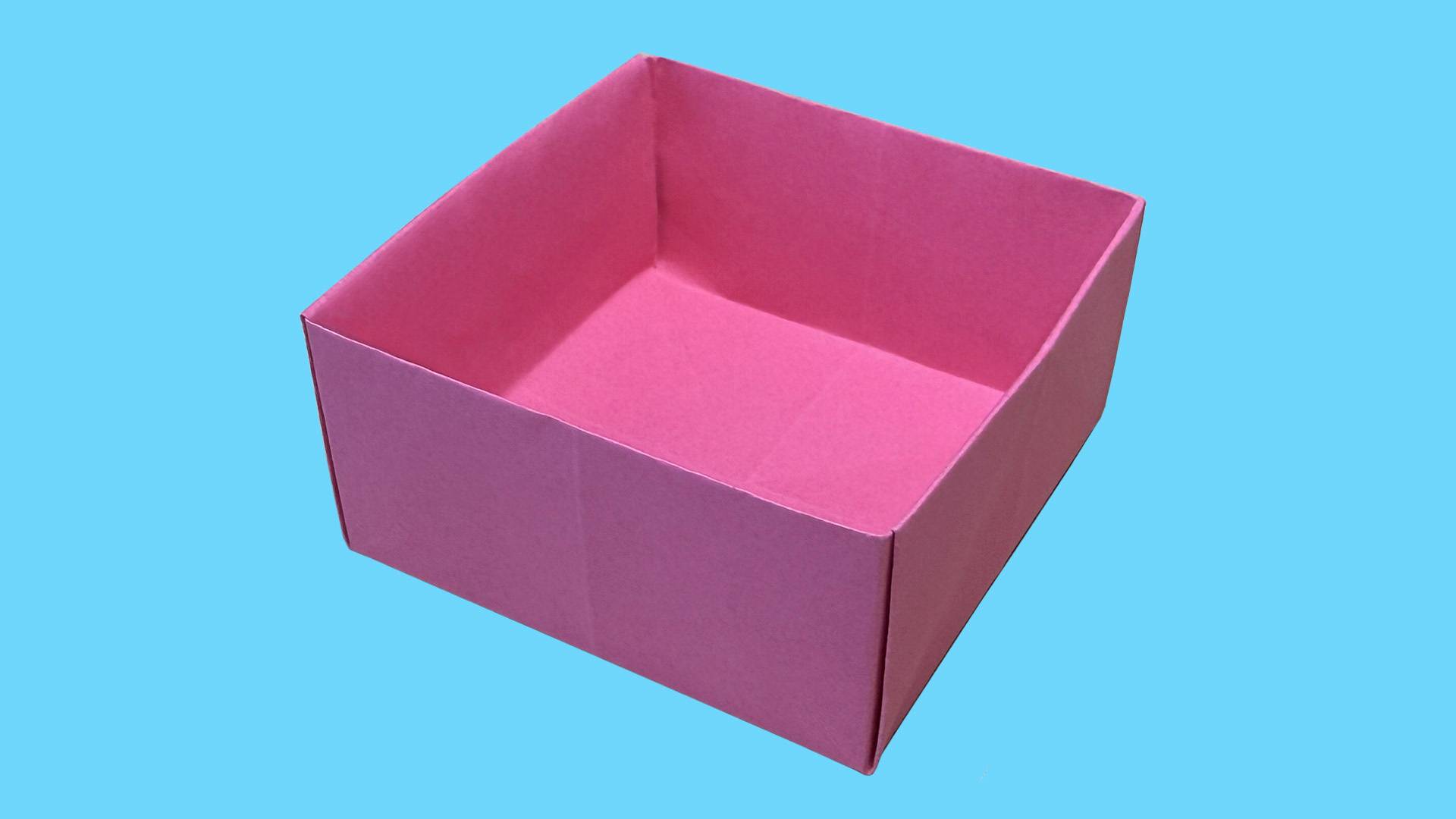 Простая коробка из бумаги. Коробочка из бумаги. Коробка оригами. Ка сделать коробку из бумаги смотреть онлайн