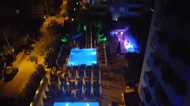 Вечер в Club Big Blue Suit Hotel 4* Аланья, Турция смотреть онлайн