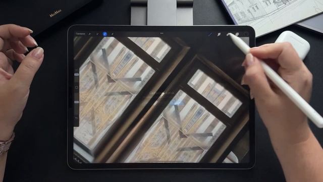 Procreate вместо Photoshop? Как убрать объекты и подготовить фо смотреть онлайн