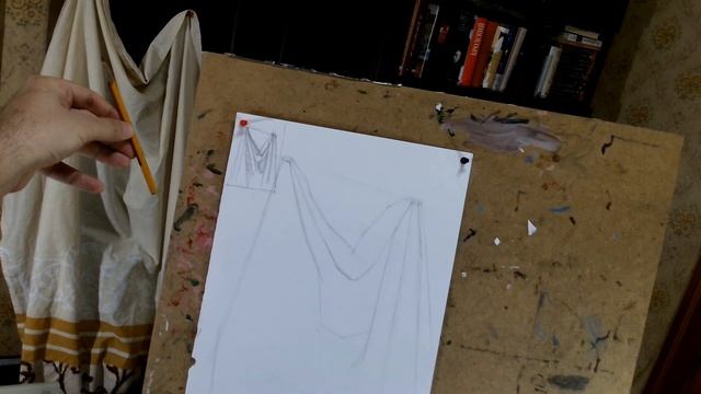 16 03 24 Курси рисунок Зображення драпування Основи лінійної побудови смотреть онлайн