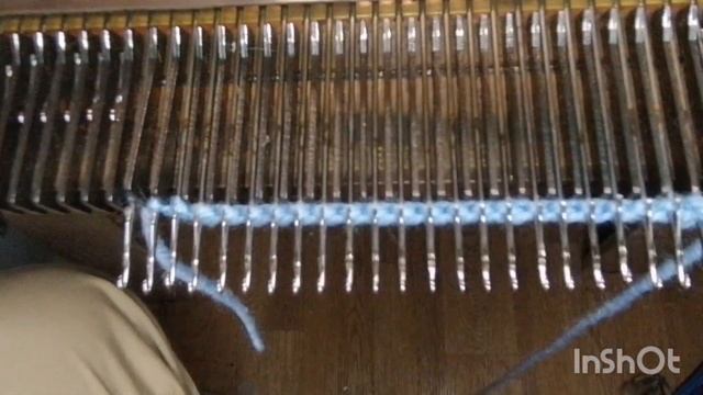 Второй способ набора первого ряда "Косичка" на машине Золушка. смотреть онлайн