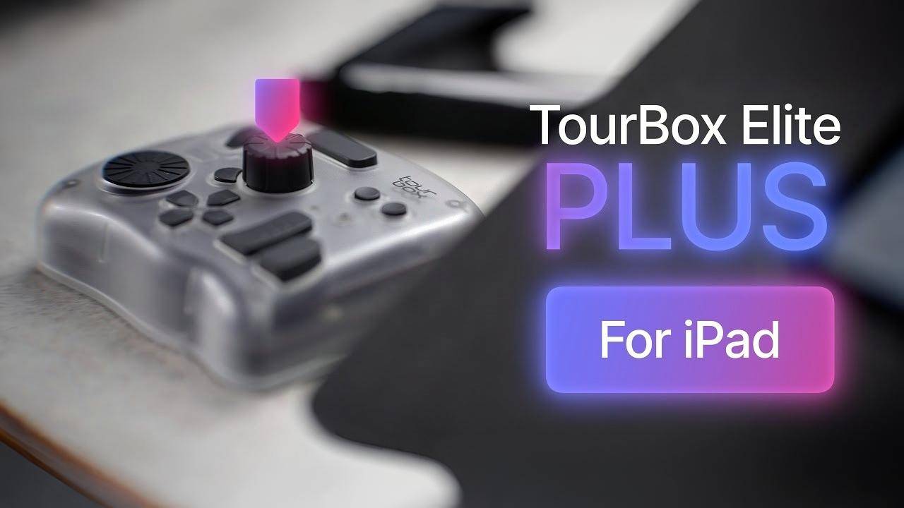 TourBox Elite Plus: Now for iPad!