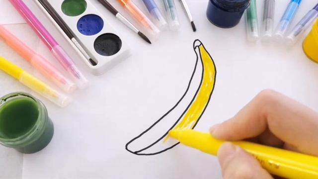 Bolalar uchun Banan Chizish/Drawing Banana for Kids/Рисование Банан для Детей смотреть онлайн