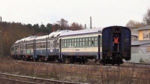Вагоны дизель-поезда ДР1А на металлолом 5 / DR1A DMU cars to scrap metal 5