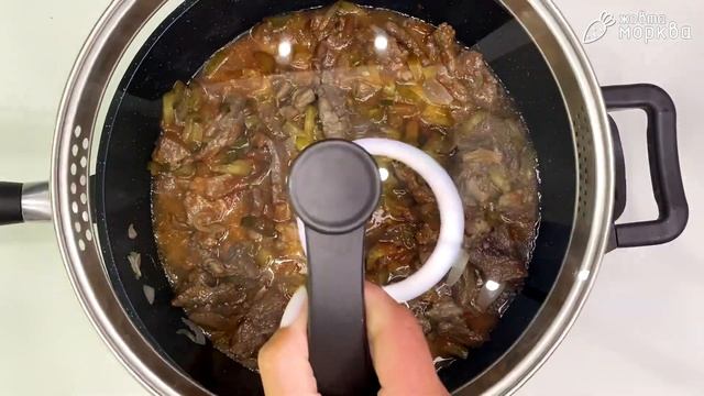 Азу по-татарськи. Яловичина тушкована з картоплею на с