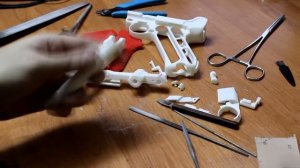 Пистолет на 3d принтере(функциональный макет parabellum р.08)