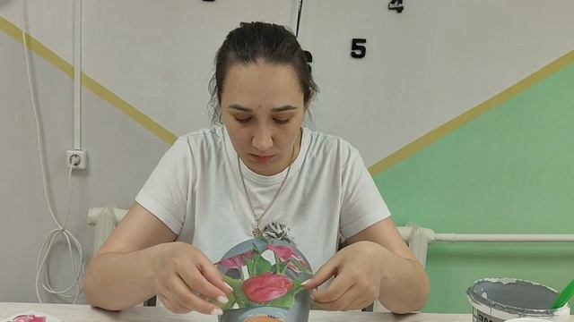 Тема «Декупаж. Декорирование старого цветочного горшка»
Инструктор по труду Исакова Ксения Юрьевна.
