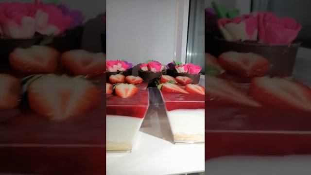 ВКУСНЫЕ И РАЗНЫЕ ДЕСЕРТЫ НА ДЕНЬ РОЖДЕНИЕ🔥🍓🌹🎉