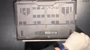 Ноутбук ASUS TUF Gaming F17 FX707 розбирання disassemble