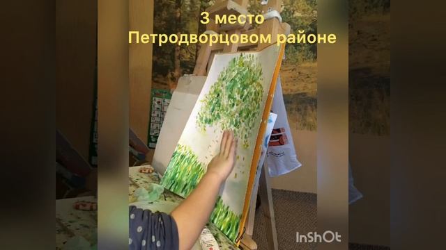 Рисуем маслом березу смотреть онлайн
