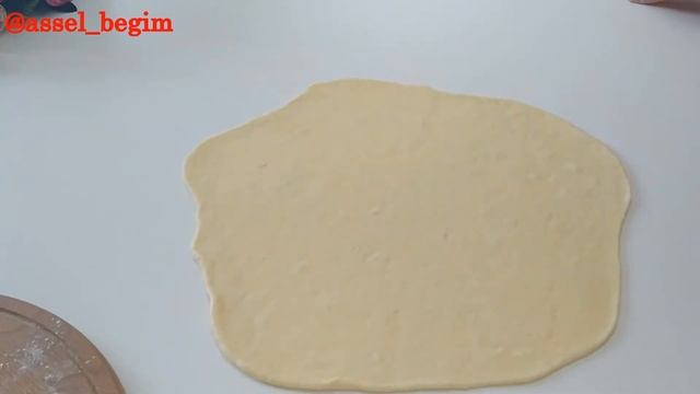 БУЛОЧКА-ПИРОГ ЦВЕТОК. ГҮЛ БӘЛІШ ТОҚАШЫ. ҚАЗАҚША РЕЦЕПТ