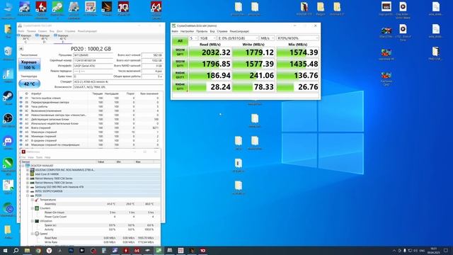 Защищенный и быстрый внешний SSD TEAMGROUP PD20 Mini 1TB (TPSEG5001T0C102) смотреть онлайн