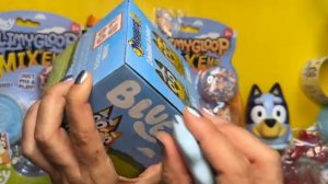 Слайм из синих игрушек и новый ооочень мягкий Диснеевский Джуниор