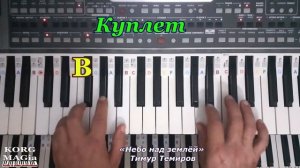 «Небо над землёй» Тимур Темиров_Разбор для синтезатор
